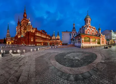 Самая красивая площадь в России - обои на рабочий стол