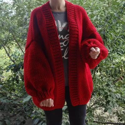 Red Cardigan - Cardigan Sweater - Rhinestone Button-Up Sweater - Lulus