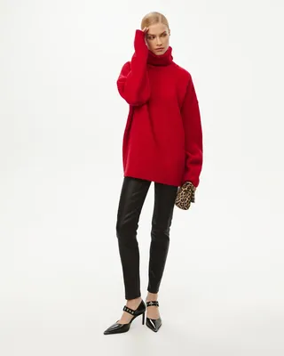 How to Style a Red Sweater for the Holidays | The Everygirl