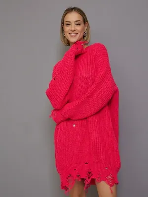 Red cashmere pullover AGNES | Krista Elsta