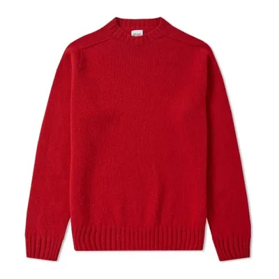 Women's Cashmere Classic Turtle Neck Sweater Red - Gobi Cashmere