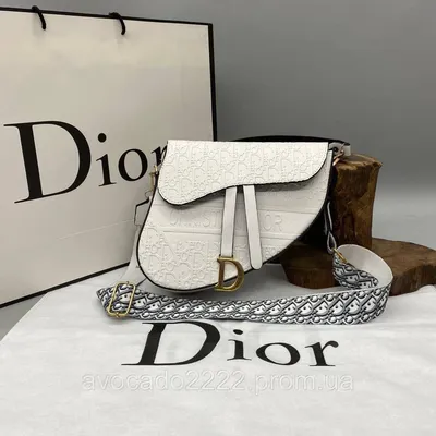 Сумка УЦІНКА БРАК!!!!белая женская Christian Dior седло Сумка маленькая Кристиан  Диор Кросс-боди (ID#1577899597), цена: 799 ₴, купить на Prom.ua