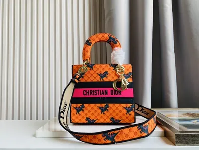 Сумка Christian Dior Lady текстиль LM-11617 – Lazurka Mall