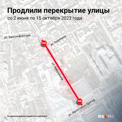 На Эльмаше движение по важной улице перекрыли на четыре с половиной месяца  - 29 мая 2023 - e1.ru
