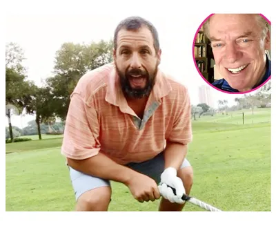 Посмотрите игру в гольф Адама Сэндлера и Кристофера Макдональда из «Счастливого Гилмора»
