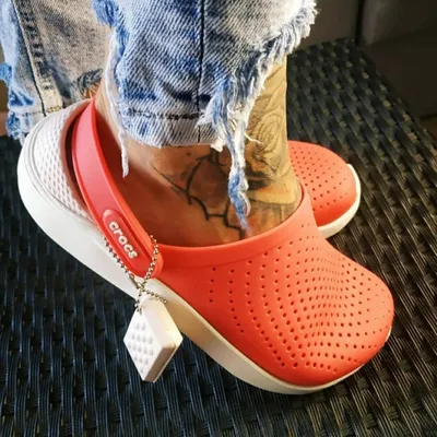 Женские кроксы кораллово-красные, сабо Crocs LiteRide оригинал: продажа,  цена в Одессе. Женские босоножки и сандалии от \