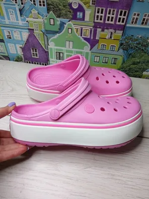 Женские малиновые кроксы на платформе, сабо Crocs Platform оригинал:  продажа, цена в Одессе. Женские босоножки и сандалии от \