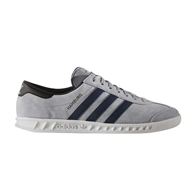 Мужские кроссовки adidas Originals Hamburg - Grey/Navy/White BB5298: купить  в интернет-магазине SOLE