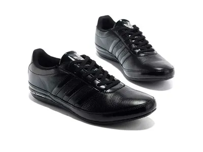 Кроссовки Adidas Porsche Design Leather P5000 цвет Черный купить по цене  3590 рублей в интернет-магазине outmaxshop.ru с доставкой ☑️