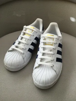 Rare white/gold tongue Adidas Originals Superstar Sneakers rubber shell  classics | eBay