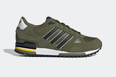 adidas Originals ZX 750 Shoes in Green / Black and Yellow UK 9 Mens  Trainers | eBay