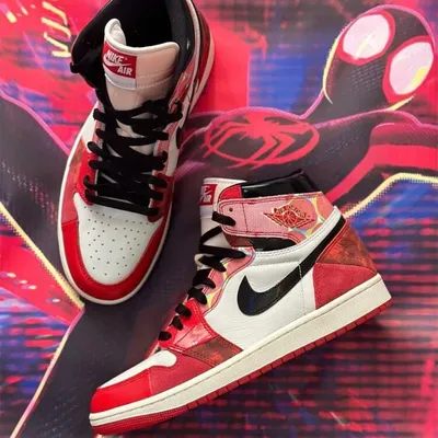 Spider-Man x Air Jordan 1 High OG DV1748-601 | Nice Kicks | Cute nike  shoes, All nike shoes, Swag shoes