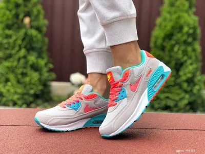 Женские Найк Аир Макс 90 Кроссовки женские цветные Nike Air Max 90. Легкие  кроссы для девушки (ID#1238063982), цена: 1490 ₴, купить на Prom.ua