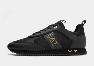 Ea7 Emporio Armani Side Logo Sneakers - Farfetch