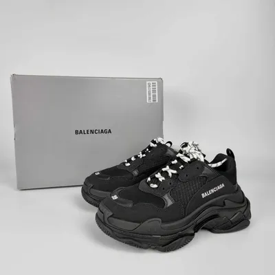 Balenciaga Triple S Women's Black Sneakers New | eBay