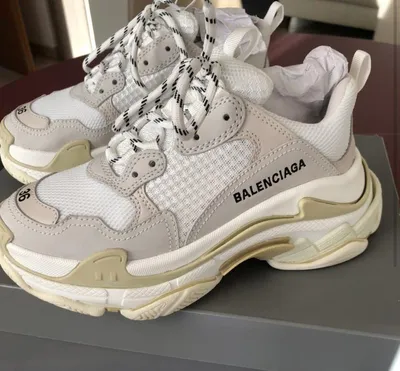 Кроссовки Balenciaga Triple S (Баленсиага) черные купить в Москве