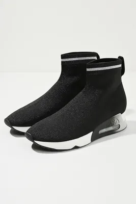 Баленсиага Speed 2.0 sock кроссовки женские черные на белой подошве -  купить по низкой цене