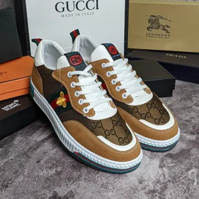 Женские кроссовки Gucci Screener синие LM-16438 – Lazurka Mall