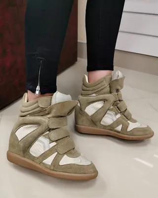 Кроссовки Isabel Marant Etoile серые, - купить за 4600 ₽ | SFS