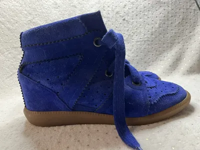 ISABEL MARANT SUEDE MULTICOLOR WEDGE ANKLE BOOTIE LIMITED EDITION SZ 37  SNEAKERS | eBay