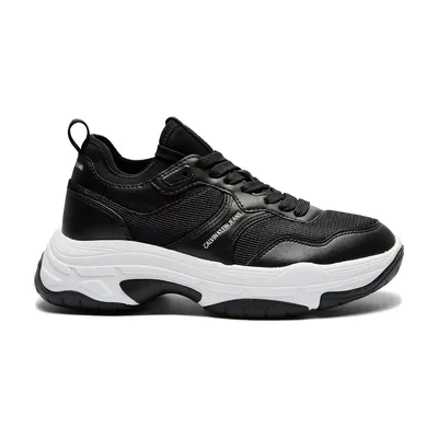 Кроссовки Calvin Klein CHUNKY INTERN WEDGE LACE UP-MONO цвет бежевый  HW0HW01439 | ANSWEAR.ua