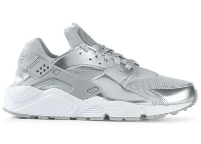 Nike Air Huarache Run Women's Shoes Black/Black-White