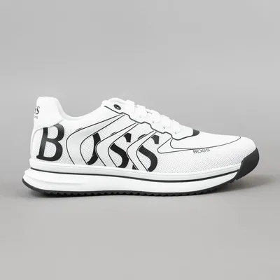 Белые кожаные кроссовки Hugo Boss – 2Men
