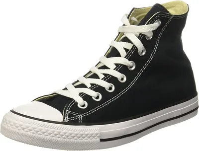 Amazon.com | Converse Chuck Taylor All Star High Top Sneaker, Black, 11  Women/9 Men | Fashion Sneakers