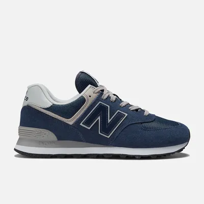 Кроссовки New Balance 574 Evergreen цвет: синий – купить оригинальный товар  в официальном интернет-магазине New Balance в Москве, Спб, России