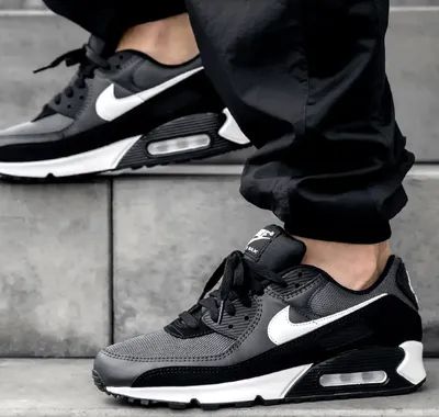 New NIKE Air Max 90 Men's classic Athletic Sneakers shoes black gray all  sizes | eBay