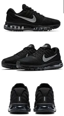 Nike Air Max 2017 Mens US Size 7-15 Black Anthracite Running Sneakers Shoes  New✓ | eBay