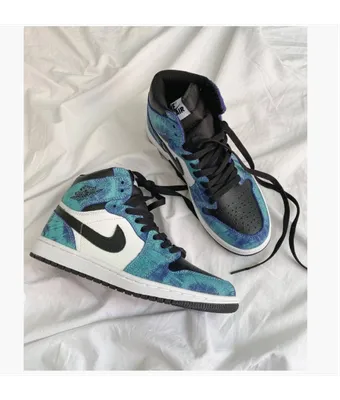 Кроссовки Nike Air Jordan 1 Retro High Tie Dye купить в Минске