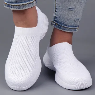 Кроссовки носки Libang (светло-серые) купить в магазине тапочкиндом.рф