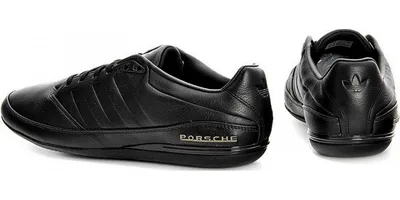 Купить Мужские кроссовки Adidas Porsche Design Sport Motorsport Sz 9.5  Black Leather B34155, цена 15 690 руб — (133852398295)