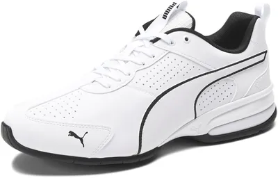 Amazon.com | PUMA Mens Tazon Advance Leather Running Sneakers Shoes - White  - Size 10 M | Road Running