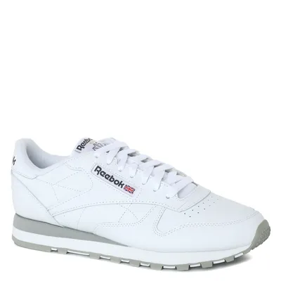 Кроссовки Reebok Classic Leather (Арт.GX6191) Black Cold Grey, цвет: Черный  - купить в Санкт-Петербурге с доставкой: цена, фото, описание -  интернет-магазин footboxshop.ru