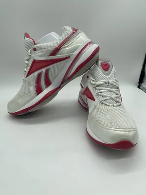 Reebok EasyTone SmoothFit Walking Athletic Shoes Womens 9.5 White Pink  Sneakers | eBay