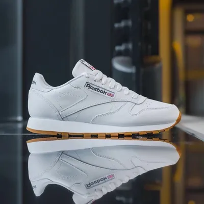 Купить кроссовки Reebok Classic White Orange в СПБ