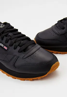 Кроссовки REEBOK CLASSIC LEATHER CLASSIC LEATHER ЧЕРНЫЙ - купить в Москве |  2819455