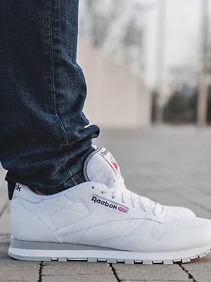 Зимние Кроссовки Reebok Classic цвет Синий цвет Синий