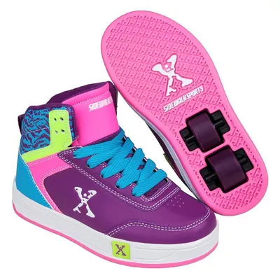 Роликовые кроссовки с подсветкой 2 ролика, в стиле Heelys, USB. Детские и  Подростковые, черные (9455) (ID#1414497452), цена: 2399 ₴, купить на Prom.ua
