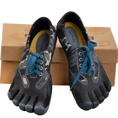 Кроссовки с пятью пальцами для мужчин и женщин, Уличная обувь с резиновой  подошвой для фитнеса и трекинга, дышащие легкие ботинки для восхождения и  воды, камуфляжные | AliExpress