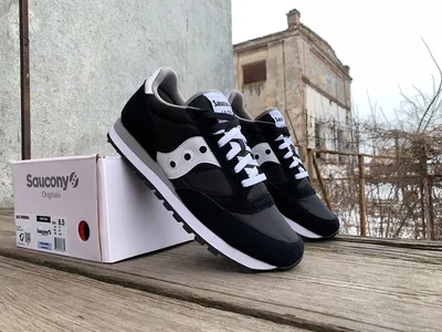 Чёрные мужские кроссовки Saucony Jazz 81 70539-2S | Стиляга