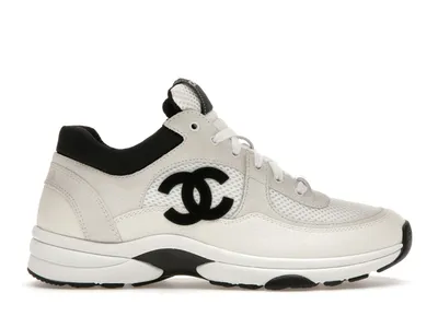 Chanel Low Top Trainer Suede White Black (Women's) - G38299 Y55720 K3846 -  US