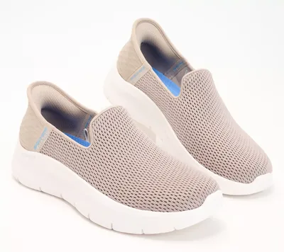 Skechers Slip-ins GOwalk Flex Vegan Washable Shoes - Relish - QVC.com