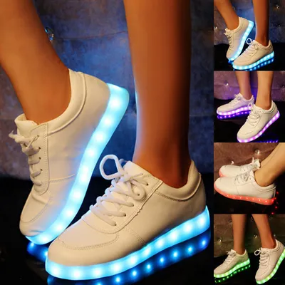 Детские кроссовки для девочек со светящейся подошвой тм jong golf 10139  размеры 30 - 37, цена 495 грн - купить Кроссовки и кеды новые - Клумба