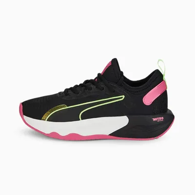Кроссовки PWR XX NITRO Training Shoes Women | Цвет: Черный | Puma  Black-Sunset Pink-Fizzy Apple | Puma | Арт: 376969_02
