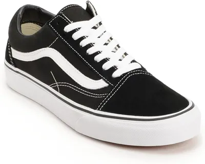 Vans Old Skool Skate Shoe - Black | Journeys