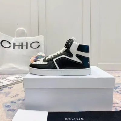 Женские высокие кроссовки CT-02 CELINE Trainer Селин люкс класса |  Брендовые кроссовки купить в Москве