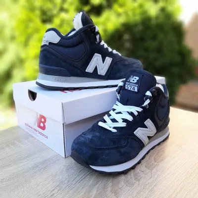 Женские кроссовки New Balance 574 Высокие Зимние купить в Украине